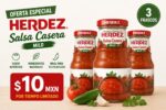 Promoción Especial HERDEZ Salsa Casera Mild Paquete de 3 Frascos (8.4 oz c/u)